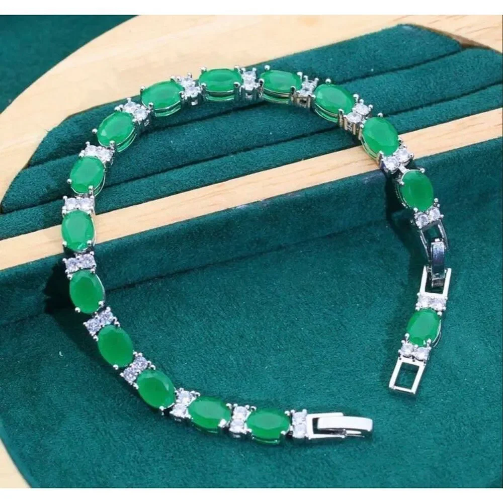 Beautiful Emerald Bracelet